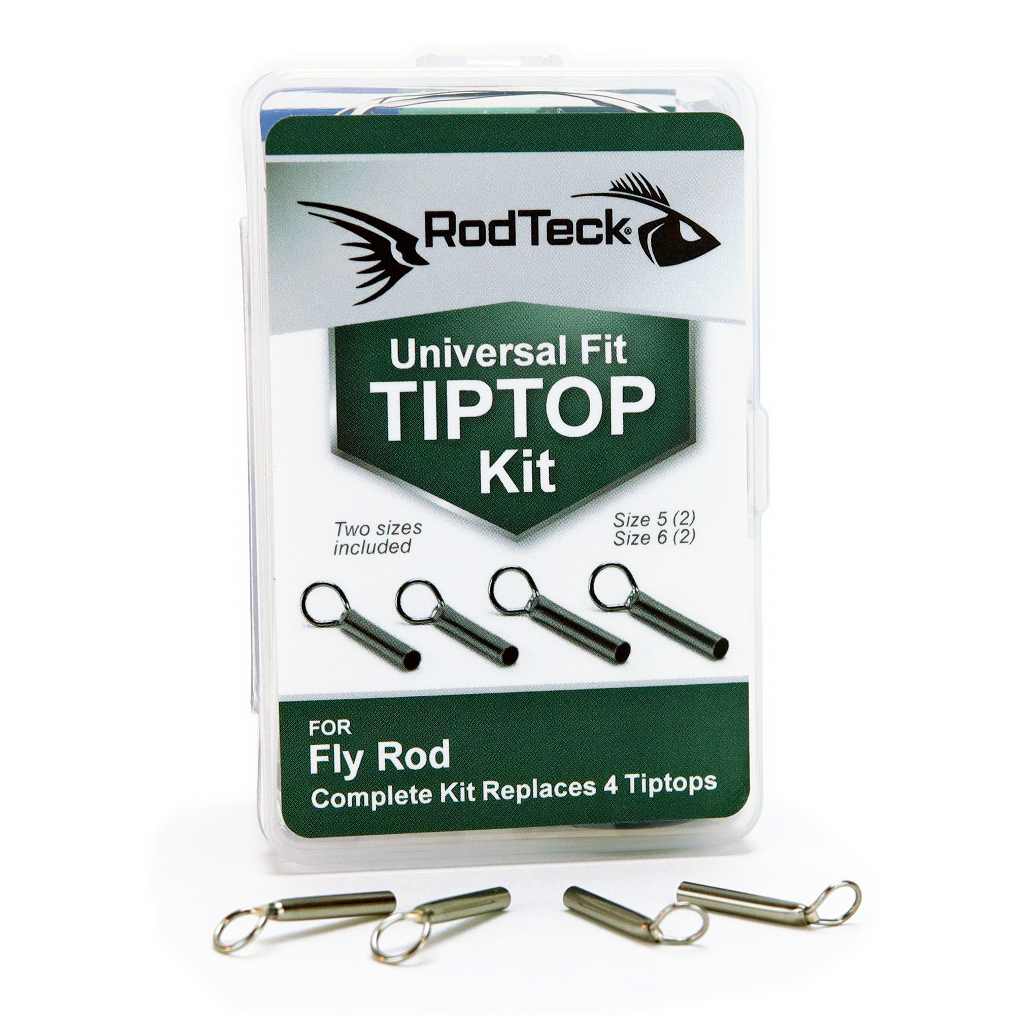 THKFISH Micro Rod Tips Repair Kit, 70pcs 10 Sizes Tube Diameter Fly Rod  Tips Fishing Rod Tips Replacement Kit Pole Tip Frameless Repair Kit with Box